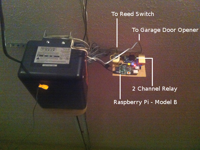 Garage Raspberry Pi Opener Computer